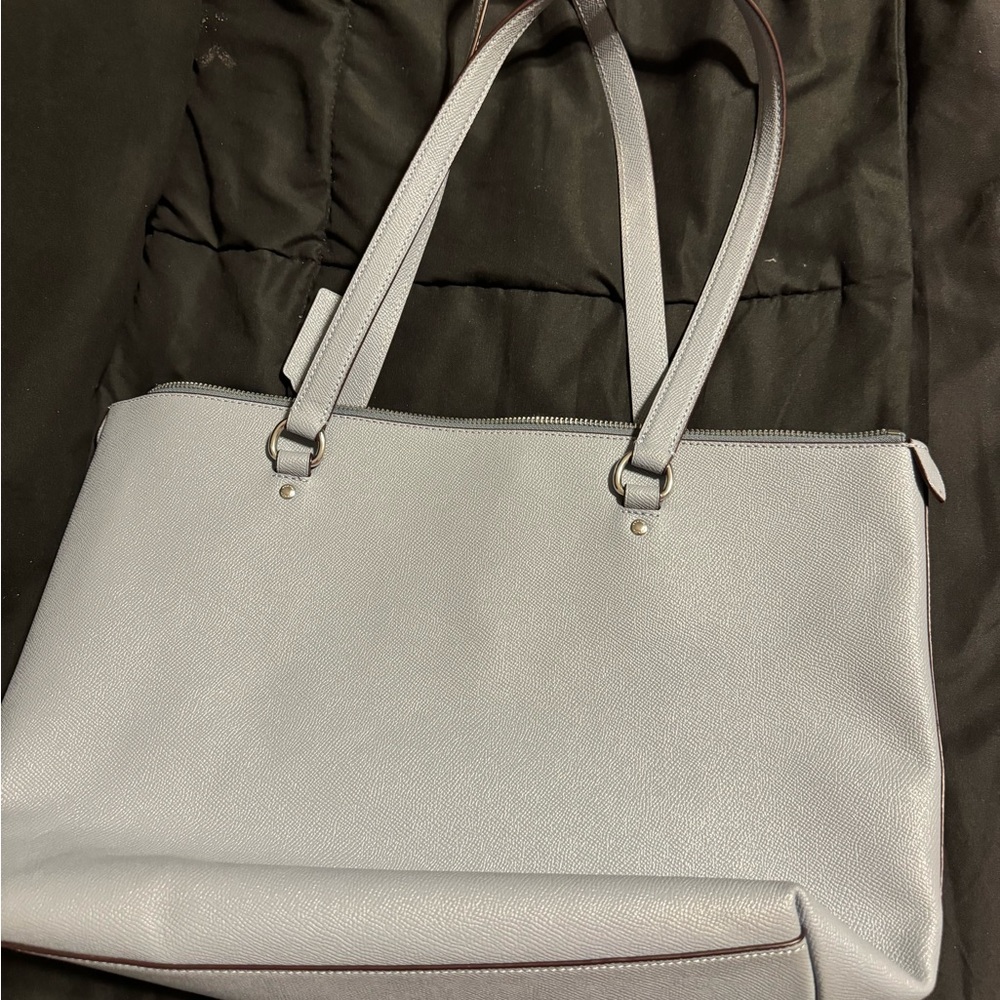 Gray Coach Tote